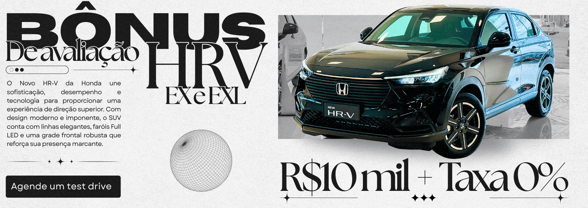 Bonus de Avaliação HRV EX e EXL